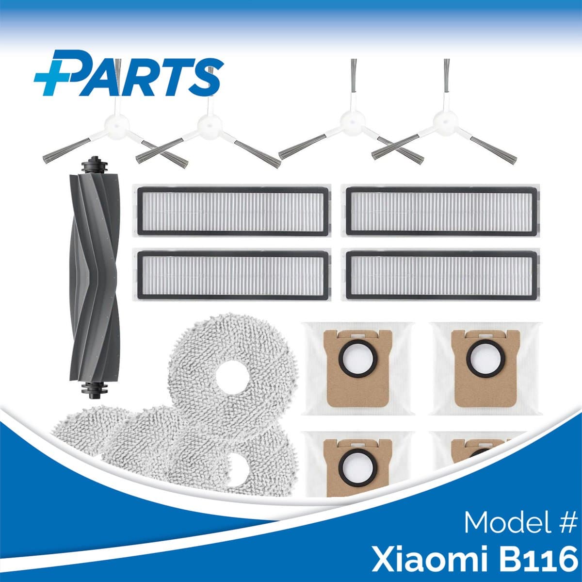 Xiaomi B116 Onderhoudsset (Plus.Parts® alternatief voor RAK11) — afbeelding 1