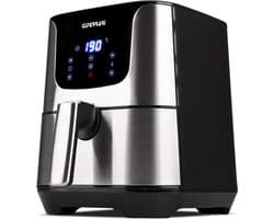 G3 Ferrari G10125 friteuse Enkel 3,5 l Vrijstaand 1500 W Heteluchtfriteuse Zwart, Zilver