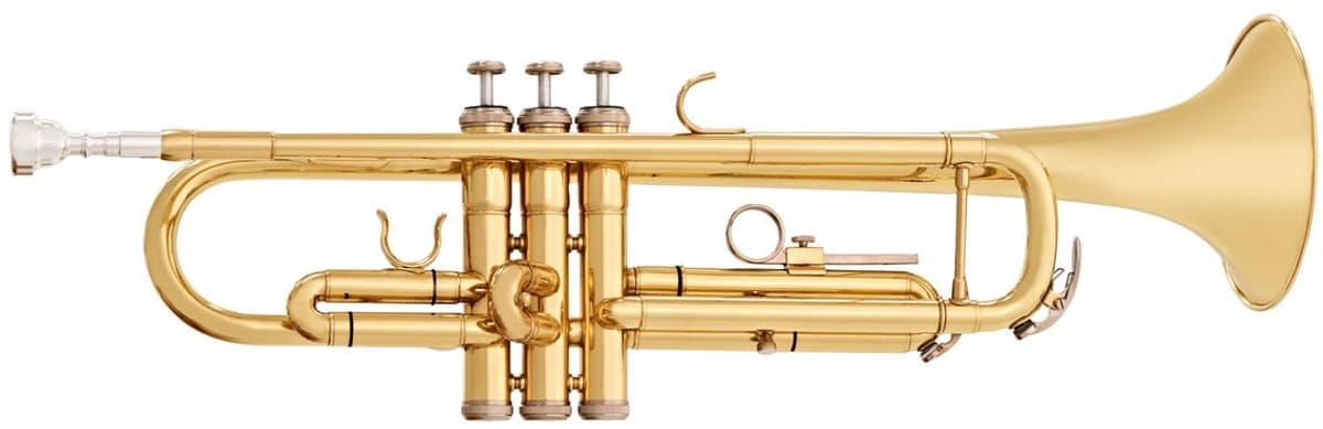 Studietrompet van Gear4music, Goud — afbeelding 1