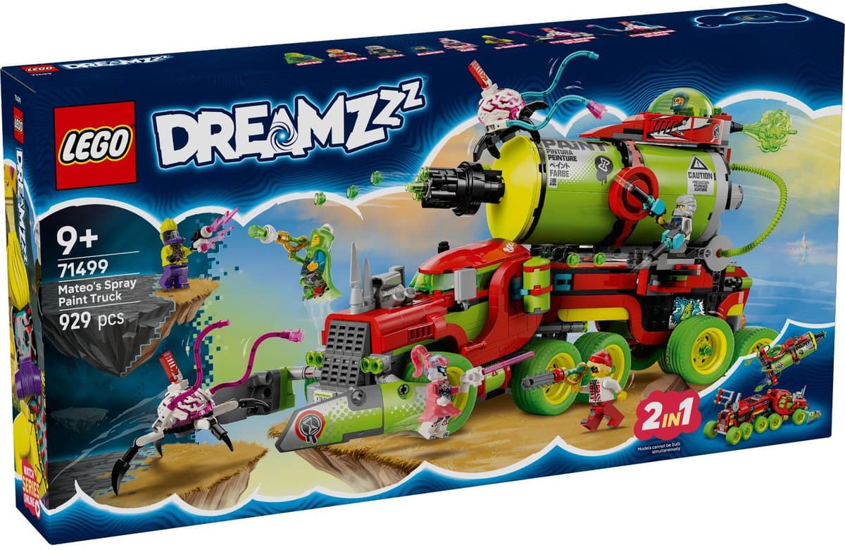 LEGO DREAMZzz - Mateo's spuitbustruck Constructiespeelgoed — afbeelding 1