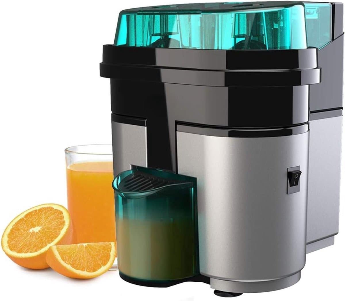 WNHB® Elektrische citruspers automatisch - Sinaasappelpers 90W - Citruspers met opvangbak 0.5L — afbeelding 1