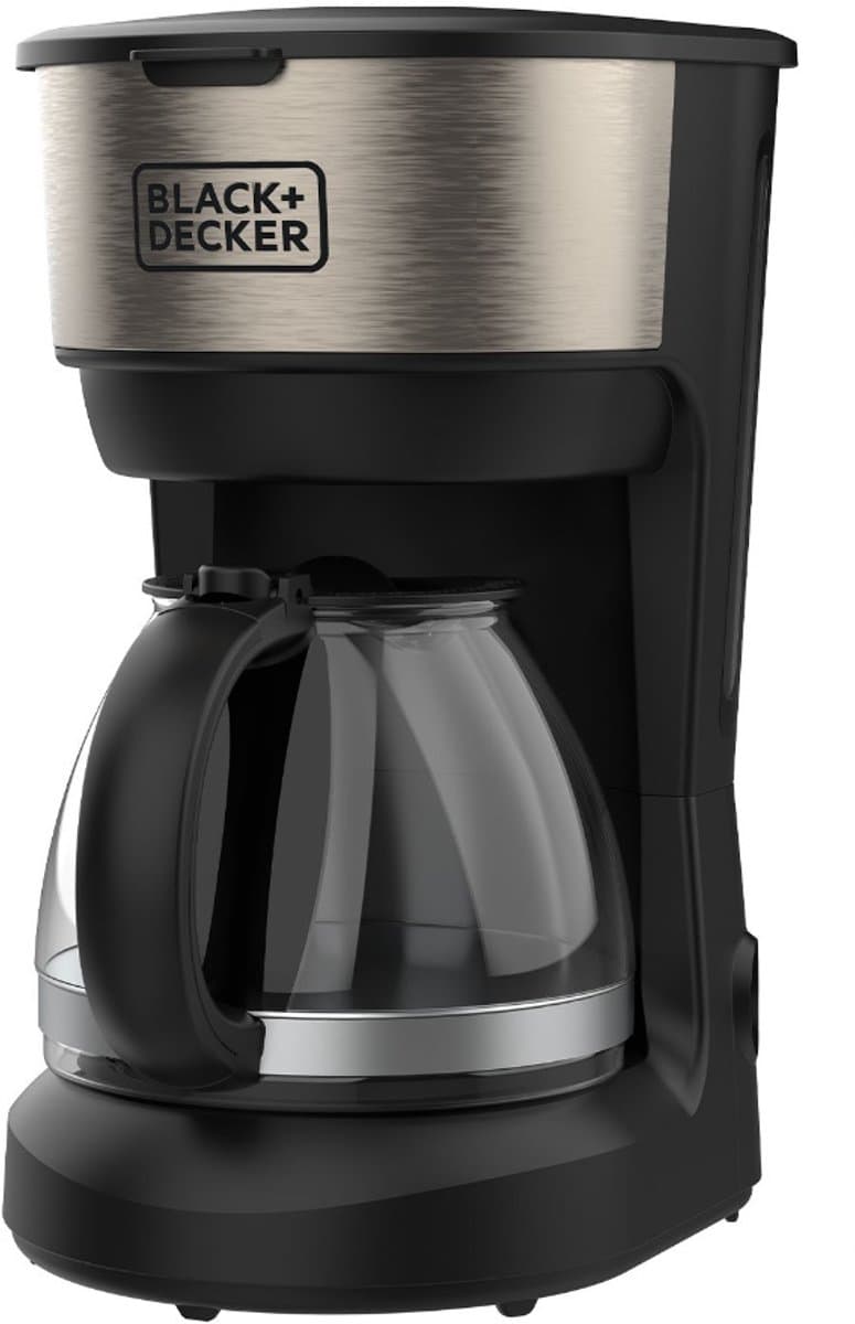 6 kopjes filterkoffiezetapparaat 600w zwart - black+decker - BXCO600E — afbeelding 1