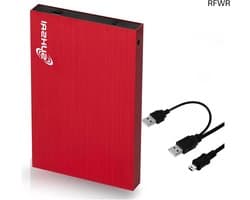RFWR® Draagbare externe harde schijf 1TB - USB 2.0 - 2,5 inch HDD voor pc, laptop, Mac en Chromebook