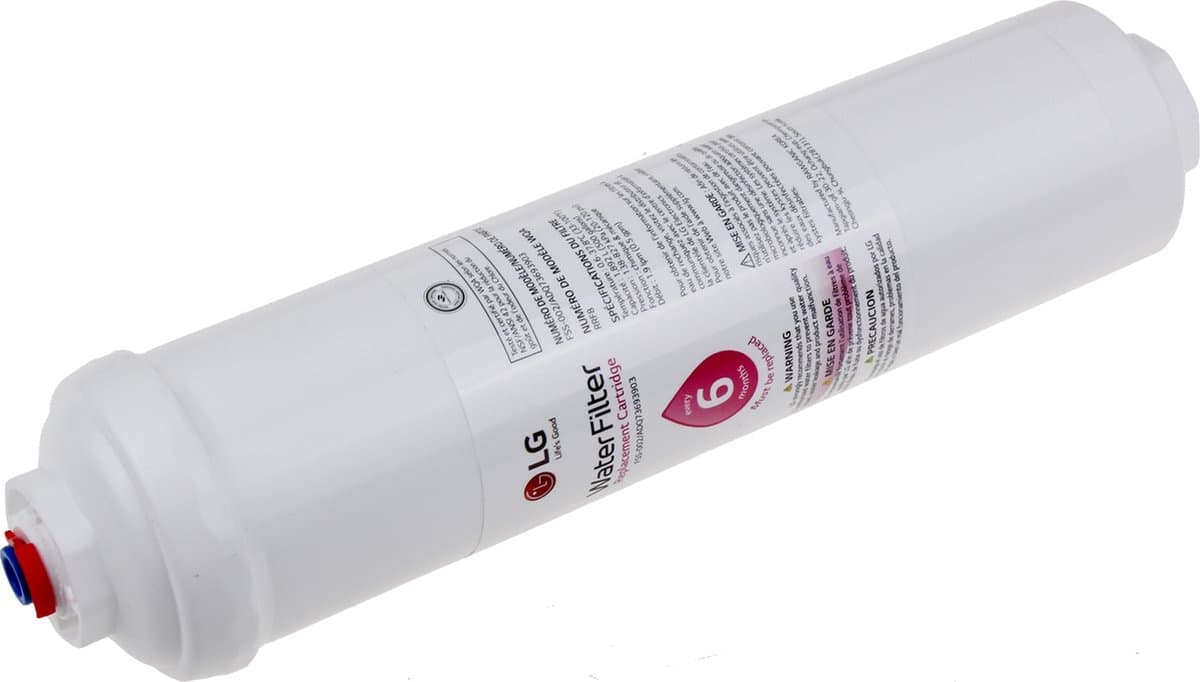 LG Waterfilter FSS-002, past bij alle modellen waar het filter tussen de slang wordt gekoppeld. — afbeelding 1