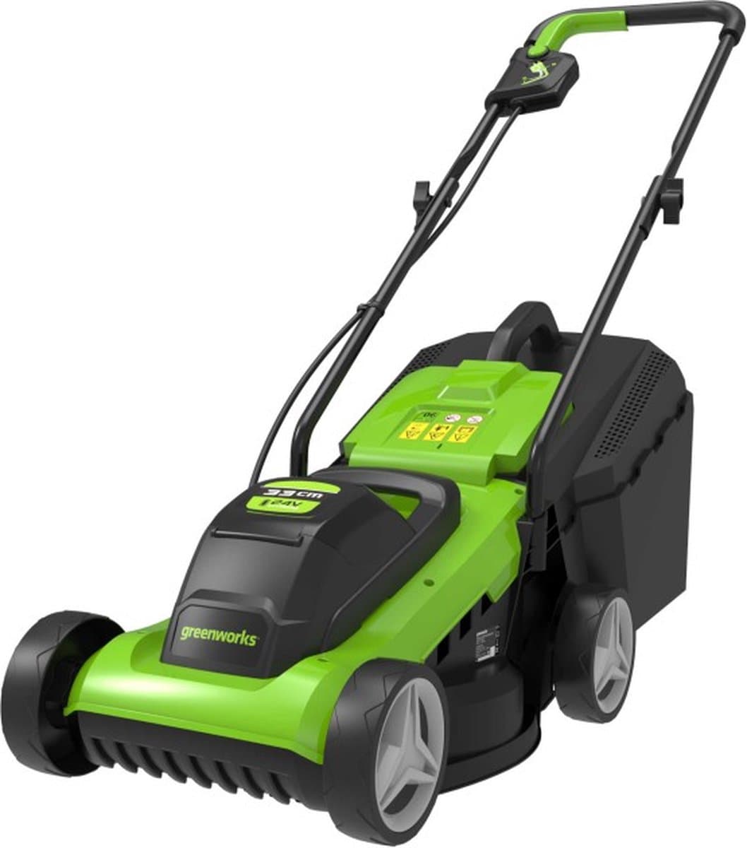 Greenworks 24 volt accumaaier type GD24LM33 Excl. accu & lader — afbeelding 1