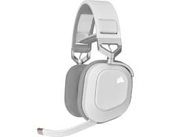 Corsair HS80 RGB Draadloze Gaming Headset - PS4, PS5 & PC - Wit