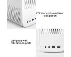 Xiaomi - Mi Smart Compact - Beamer - Projector Beamer - Mini Meamer - HDR 10 - FHD 1080p - DLP Automatische focus - met WiFi 5.0 - 500 ANSI Lumens - Android 11.0 - Wit