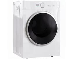 TEKROA® Mini-droger - 3 kg, 1020 W met PTC-verwarming en timer - 49 x 47 x 70 cm - wit