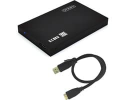 Externe Harde Schijf - Draagbare HDD - Bestanden Opslaan - Ultra Slank Ontwerp - 2.5 inch - Zwart