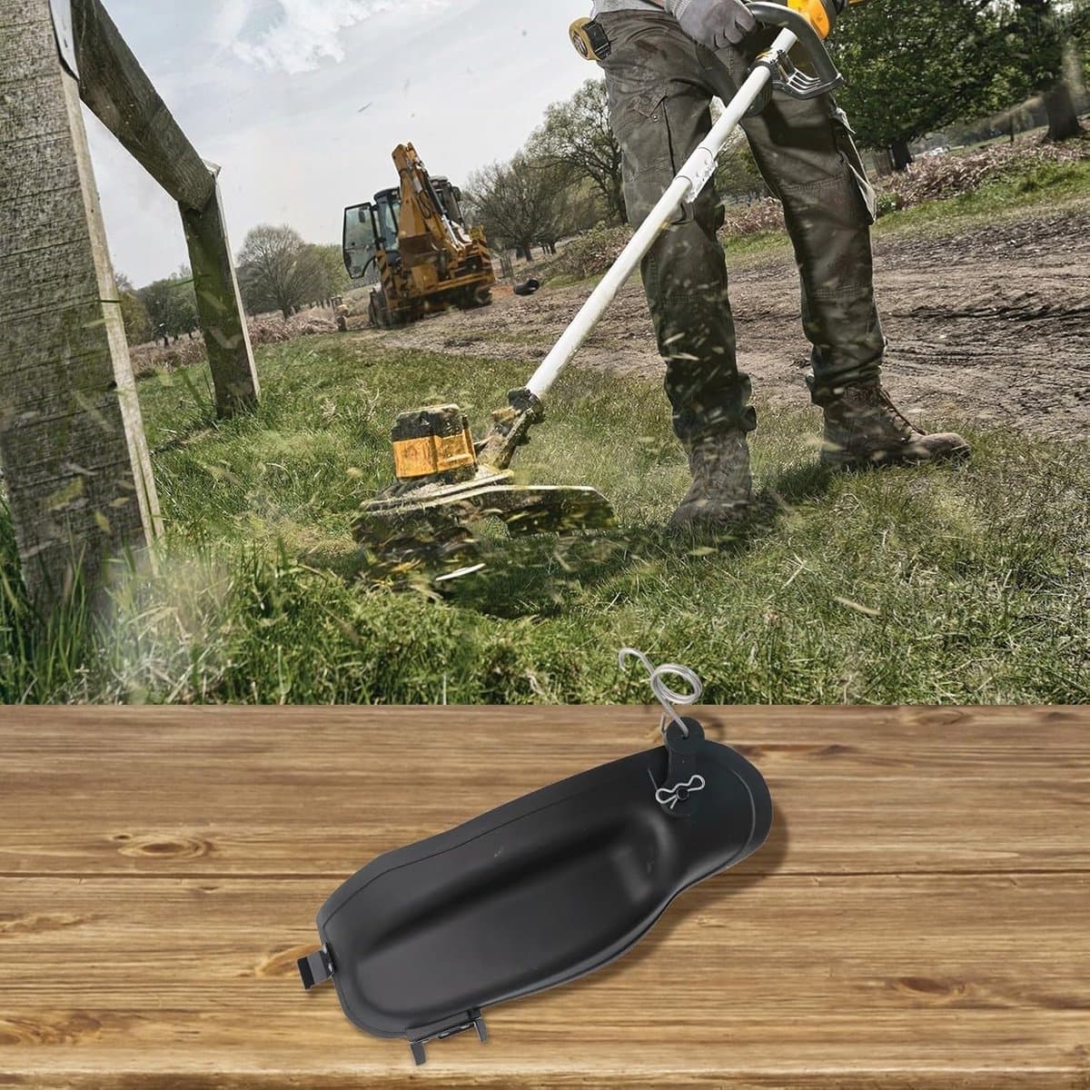 Mulch Kit - Gras Recycling - Gazon Verbeteren - Precieze Compatibiliteit - 41 x 18 x 10 cm - Zwart — afbeelding 1