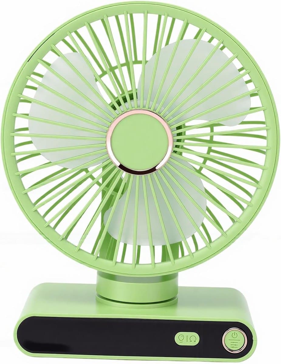 Wandmontage Ventilator - Bureau Ventilator - Ruimte Koelen - Met Omgevingslicht - 167 cm - Wit — afbeelding 1