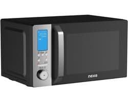 Magnetron met Grill - Oven Apparaat - Snel Eten Bereiden - Convectie Functie - 26 Liter - Zwart