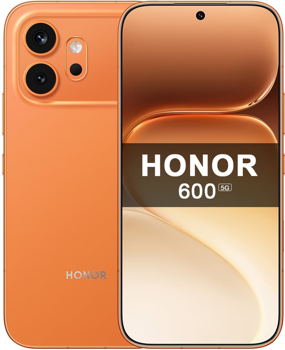 HONOR 600 Oranje – 5G Smartphone – 8GB+512GB – 6400mAh – IP69K – 200MP Camera — afbeelding 1