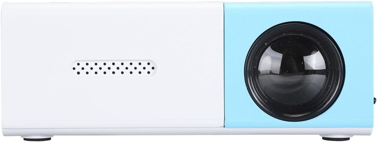 Mini projector 1080p FHD - draagbaar met ingebouwde speaker - inclusief afstandsbediening - ideaal voor films kijken - ShopVlot — afbeelding 1