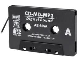 Inne Adapter - Cassetteadapter - Universeel - Compact - Hoge Kwaliteit