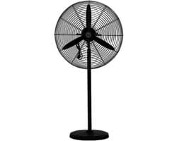Staande Ventilator - Industriële Ventilator Vloerventilator - Luchtcirculatie Verbeteren - Aluminium Bladen - 31 Inch - Grijs