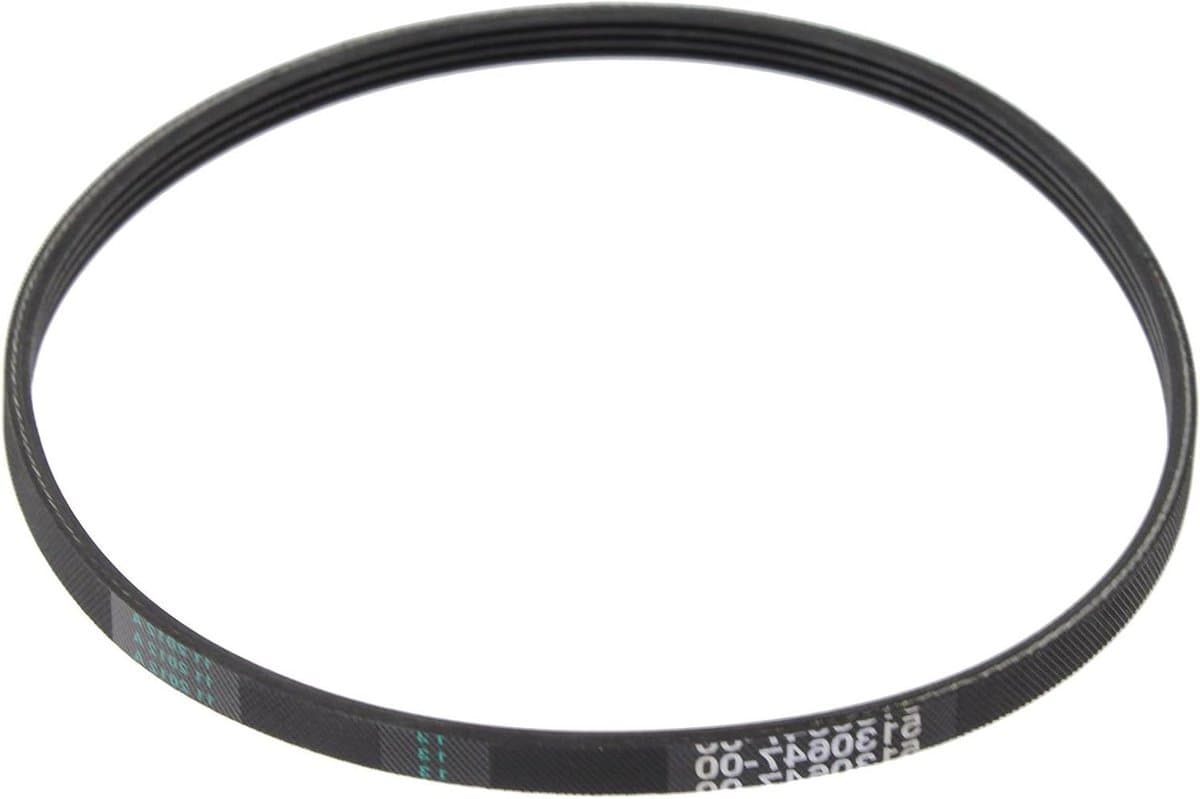 Grasmaaier Riem - Aandrijfriem Reserveonderdeel - Grasmaaier Onderhoud - Origineel Vervangingsonderdeel - 18 x 18 x 1 cm - Zwart — afbeelding 1