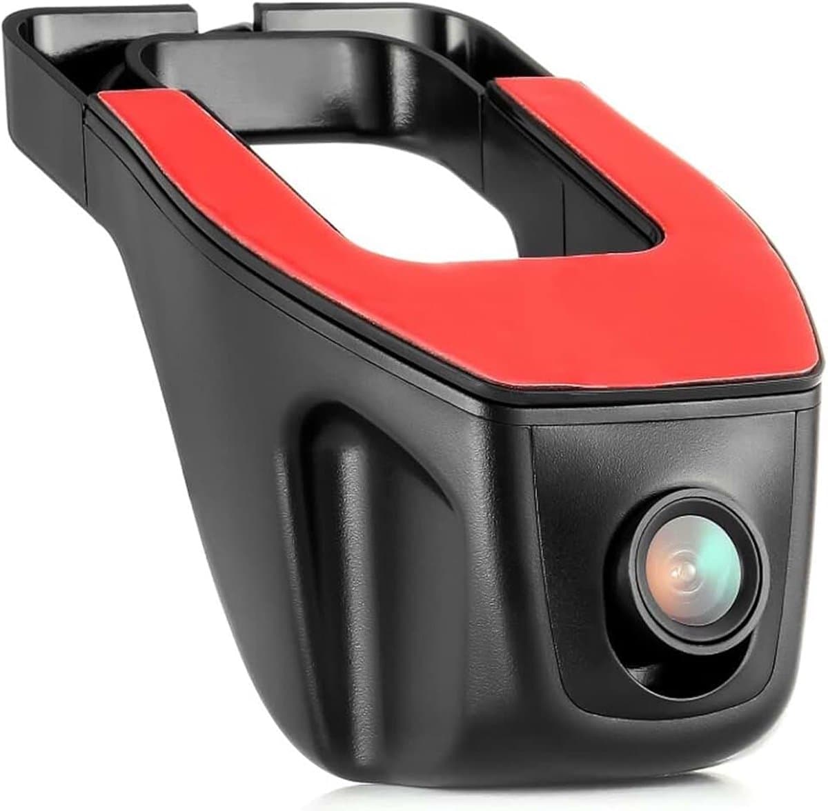 Dashcam auto met G-sensor, full HD autocamera met 170° groothoek, met SD-kaartondersteuning, bewegingsdetectie, dashcamera voor Android, USB, parkeerbewaking, voor of achter, zwart — afbeelding 1
