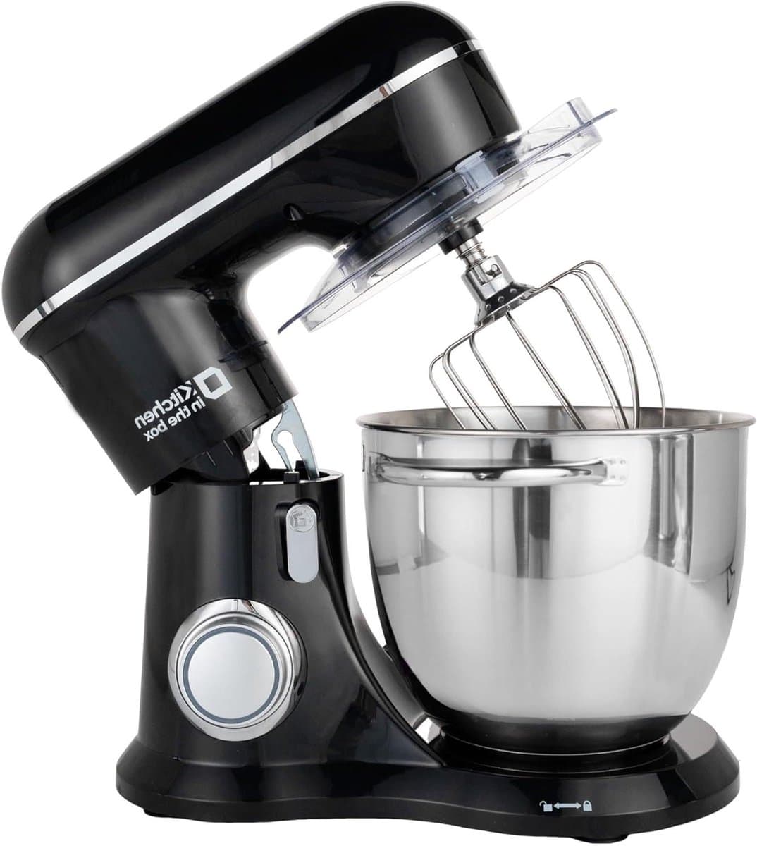 Keukenmachine - Mixer - Thuis Bakken - 10 Snelheden - 6 Liter Kom - Zwart — afbeelding 1
