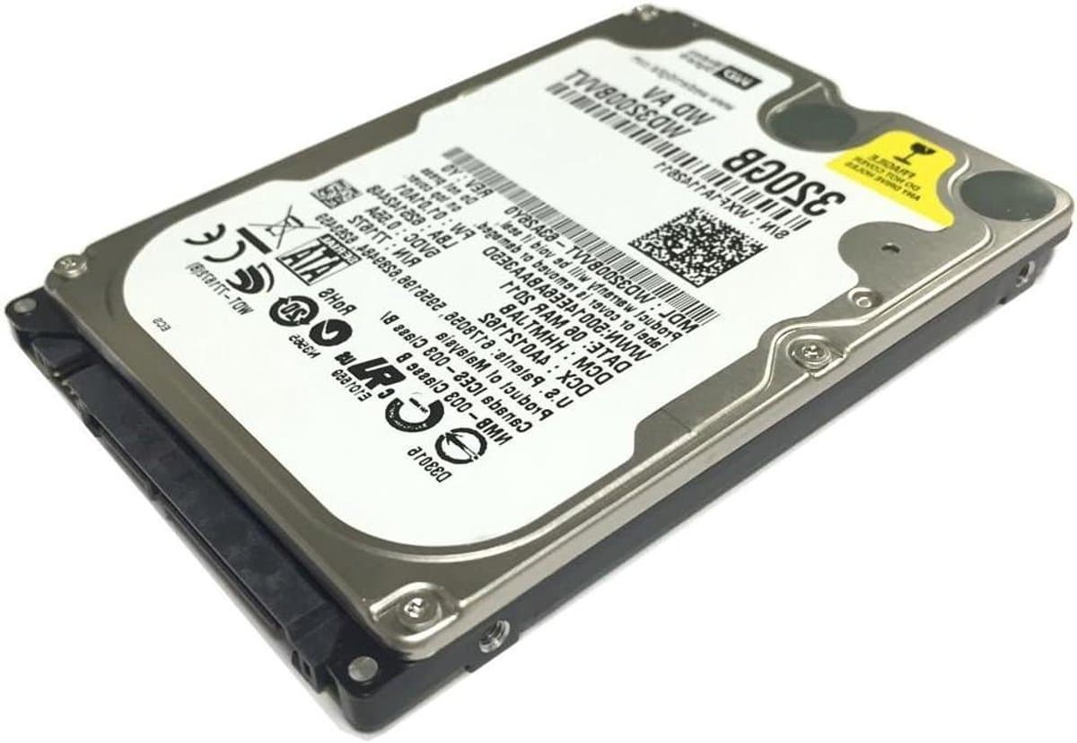Interne Harde Schijf - Harde Schijf 2.5 inch - Opslag Uitbreiden - Draagbaar Ontwerp - 320 GB - Zilver — afbeelding 1