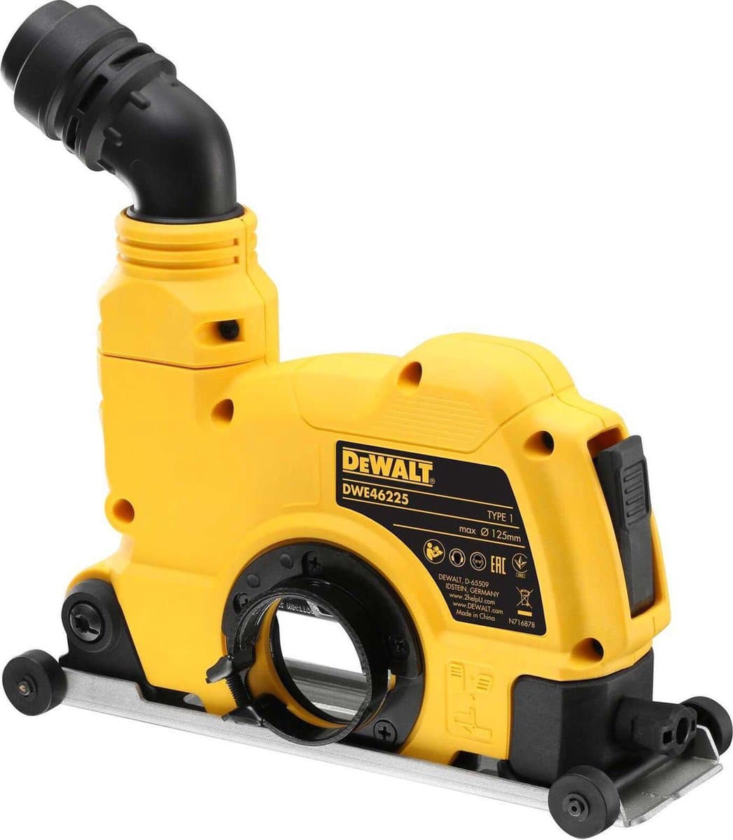 DeWALT DWE46225 Slijperkap stofafzuiging 125mm — afbeelding 1