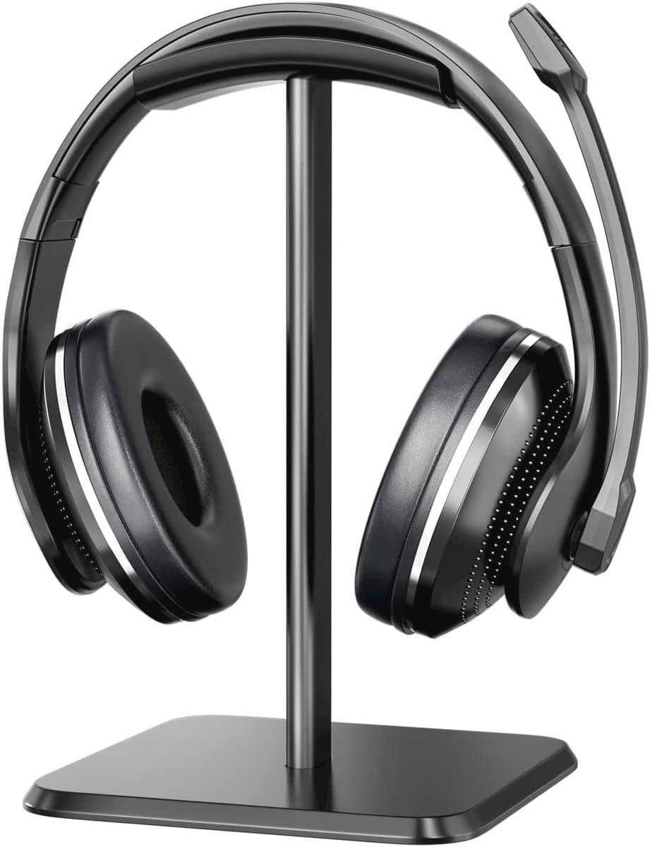 Hoofdtelefoonhouder met Afneembare TPU Antislip Siliconen - Geschikt voor Over-Ear en Gaming — afbeelding 1
