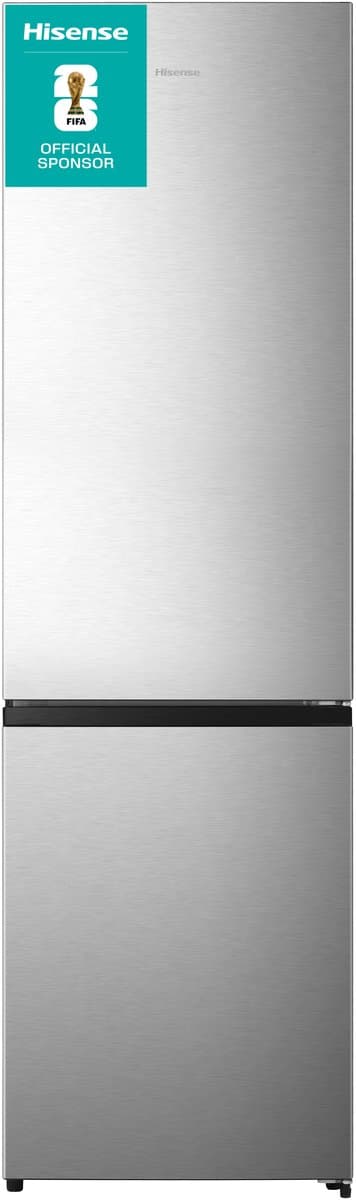 Hisense RB440N4ACA, Koelkast met A Energielabel - Koel-vriescombinatie - No Frost - RVS - Multi-Air Flow - Fast Freeze - 35dB (A) -Inverter Compressor - 336 Liter — afbeelding 1