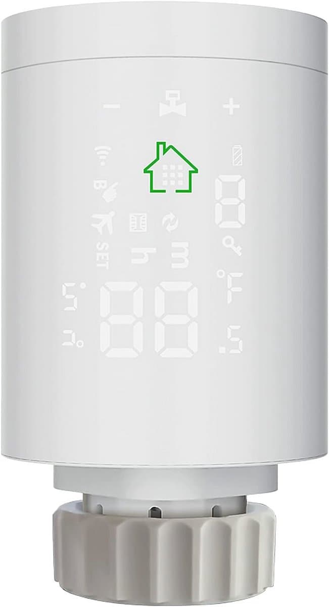 Intelligent Thermostaatventiel met Wifi en Touchscreen — afbeelding 1