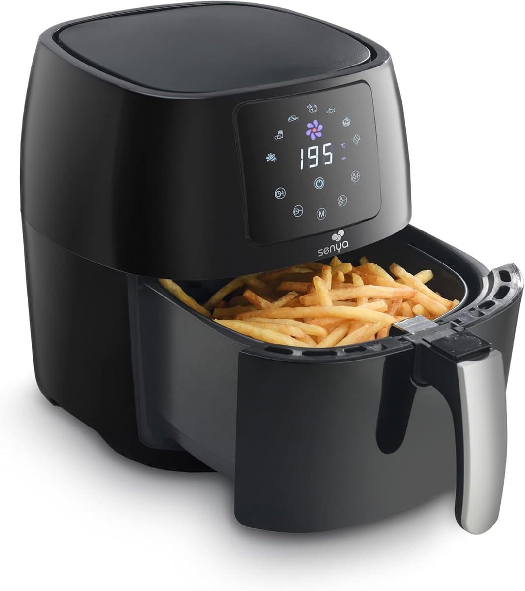 Multifunctionele Hetelucht Friteuse 4,5L met 7 Programma's – Gezond Frituren met Weinig Olie — afbeelding 1
