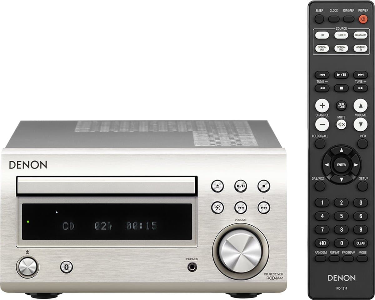 Denon RCDM41DABSPEK receiver met ingebouwde CD speler — afbeelding 1