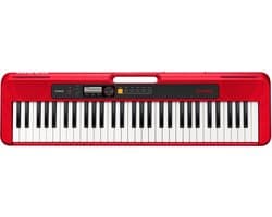 Casio CT-S200 - Keyboard - Rood - Pianoklank - MIDI - geschikt voor kinderen - met ritmebox - gratis leer applicatie