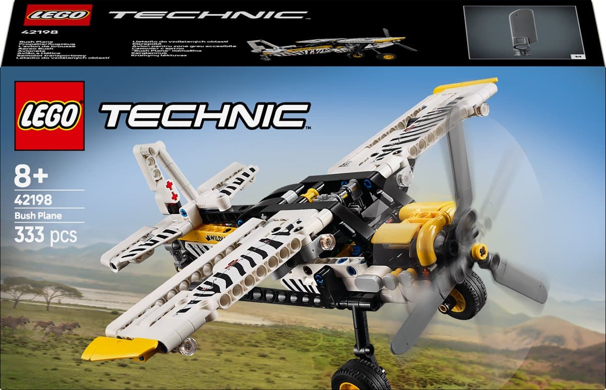 Lego Technic 42198 Junglevliegtuig Bouwstenen — afbeelding 1