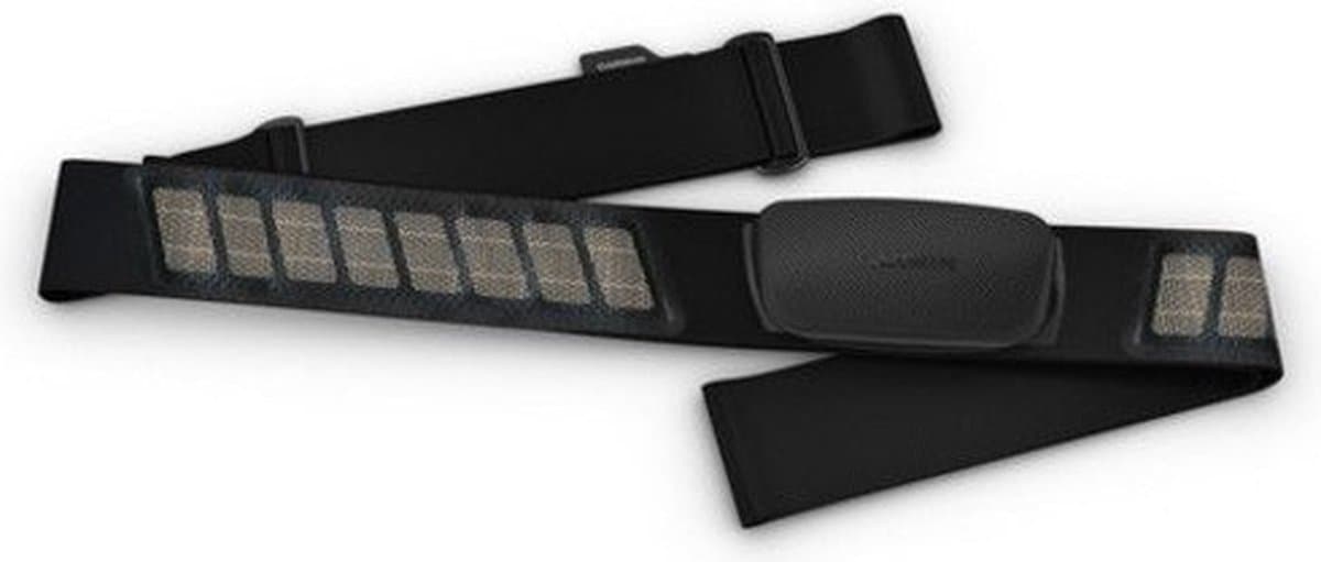 Garmin Hartslagsensor HRM-Dual - Comfortabele instelbare band - Zwart - Bleutooth — afbeelding 1