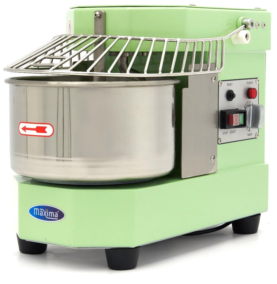 Spiraalkneder - 8 L - 4,5 Kg Deeg - Pastel Groen — afbeelding 1