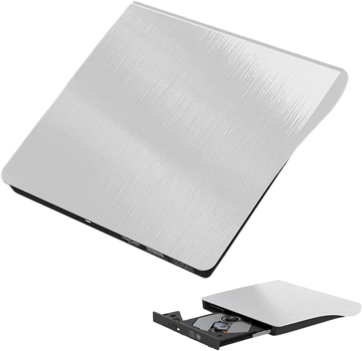 Externe harde schijf - Draagbare opslag - Snelle dataoverdracht - Plug and play - 364 Gram - Wit — afbeelding 1