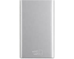 Externe Harde Schijf - Draagbare Opslag - Data Beschermen - Schrijfbeveiliging Switch - 2 TB - Zilver