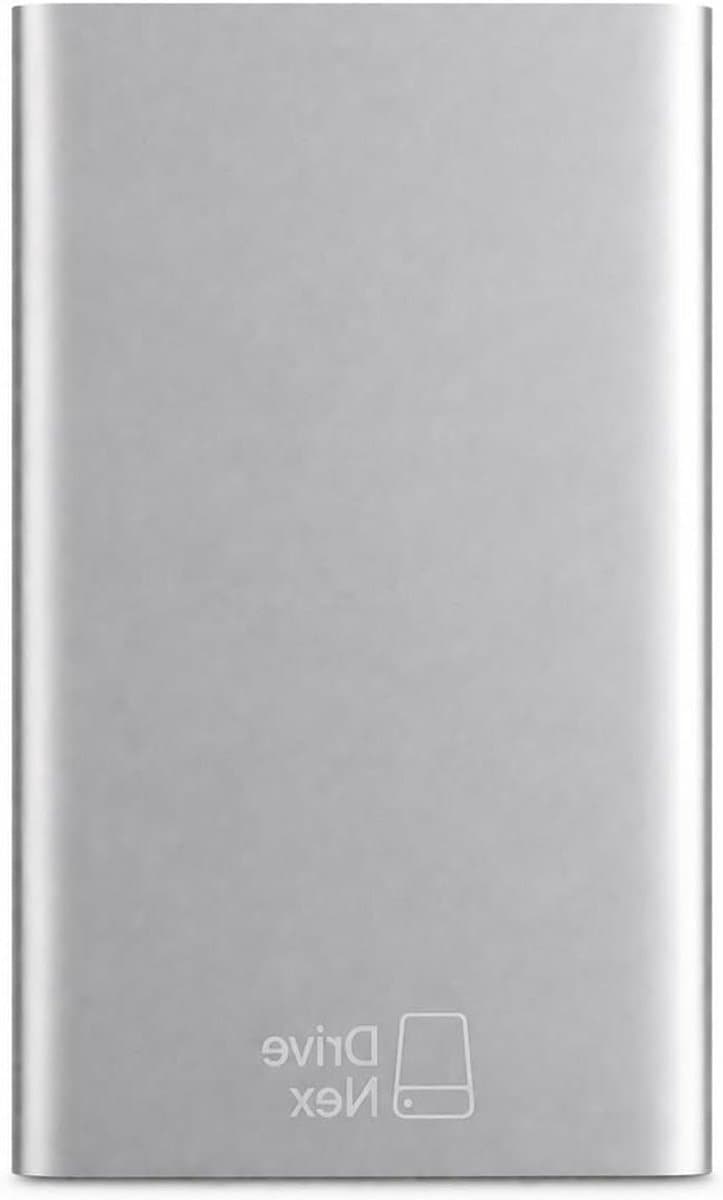 Externe Harde Schijf - Draagbare Opslag - Data Beschermen - Schrijfbeveiliging Switch - 2 TB - Zilver — afbeelding 1
