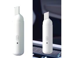 Draadloze Autostofzuiger - Handstofzuiger Compact - Auto Interieur Reinigen - Geluidsarme Technologie - 17 cm Hoog - Zwart