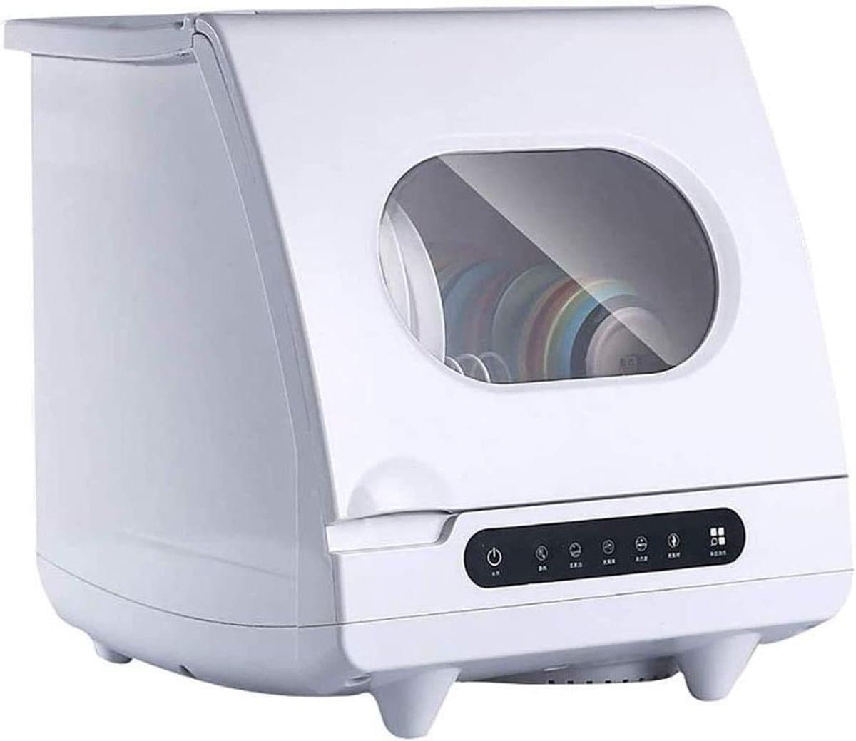 Mini Vaatwasser - Compacte Afwasser - Snel Afwassen - Uitgestelde Start - 6 Borden Capaciteit - RVS — afbeelding 1