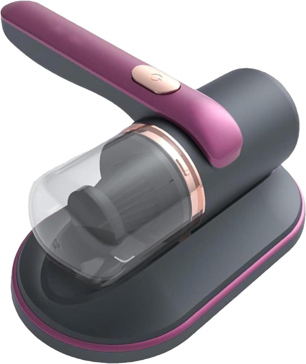 Matras Stofzuiger - Handvacuüm Reiniger - Hygiënisch Slapen - Draadloos Ontwerp - 68 Watt Vermogen - Paars — afbeelding 1