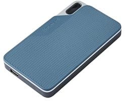Externe SSD - Draagbare Opslag - Bestanden Opslaan - Schokbestendig Ontwerp - 1 TB - Grijs/Blauw