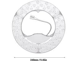 Dailygoods - LED Lichtmodule voor Plafondventilator met Verstelbare Helderheid