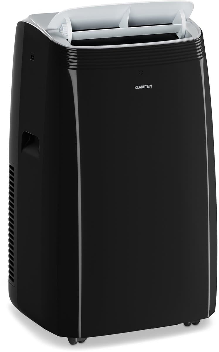 Klarstein Grandbreeze mobiele airco - 4,1 kWh, koelt tot 65 m², 3-in-1: airco, ontvochtiger & ventilator, slimme app/voice control, energieklasse A, vrijstaand met wieltjes, inclusief raamafdichtingskit, zwart — afbeelding 1