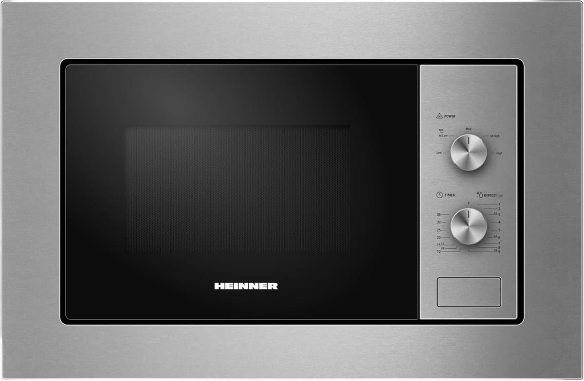 Inbouw Magnetron - Keuken Apparaat - Snel Opwarmen - 8 Automatische Programma's - 59.6 x 38.8 cm - Inox — afbeelding 1