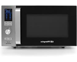 Magnetron Grill Convectie - Multifunctionele Oven - Snel Maaltijden Bereiden - 7 Voorgeprogrammeerde Menu's - 25 Liter Capaciteit - Zilverkleurig