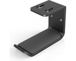 Universele Wandhouder voor Koptelefoon Bureau en Plank - Aluminium en Antislip