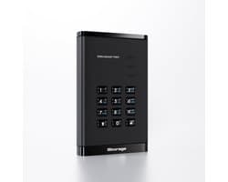 Beveiligde Draagbare Externe Harde Schijf met Hardware-encryptie en Pin-toegang IP56