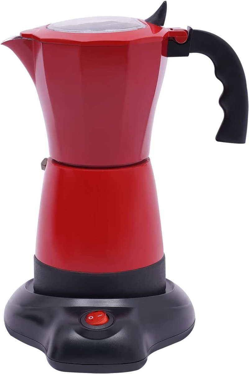 Elektrisch Italiaans Koffiezetapparaat voor Espressokoffie Thuis en Kantoor — afbeelding 1