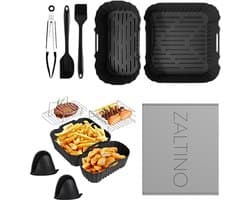 Zaltino - Accessoireset voor Heteluchtfriteuse - 9 Delige Set