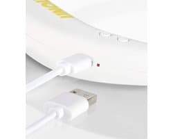 Nekventilator met Flexibele Nekband en 3-traps Snelheidsregeling